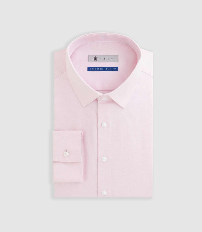 izac Chemise repassage facile rose "Donjon"
