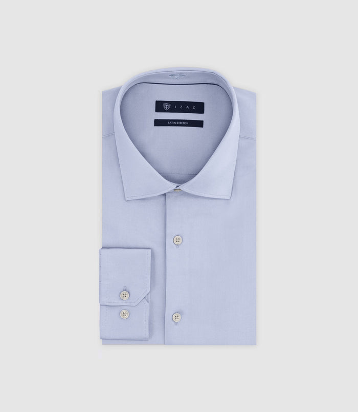 izac Chemise slim ciel