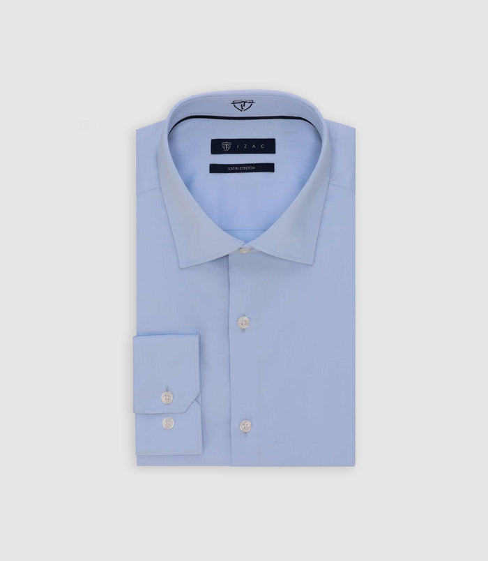 izac Chemise slim ciel