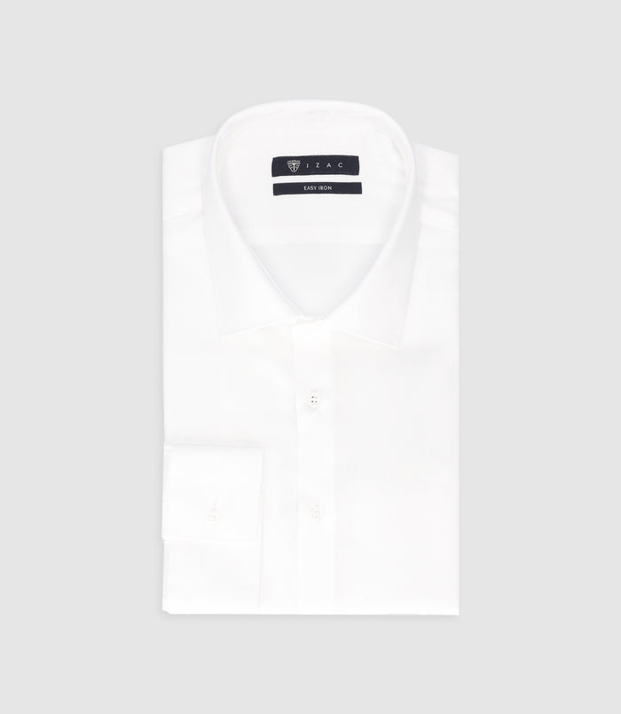 izac Chemise slim Easy Iron blanc MAXIME