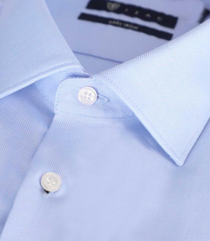 Izac Chemise Slim Easy Iron Bleu MAXIME