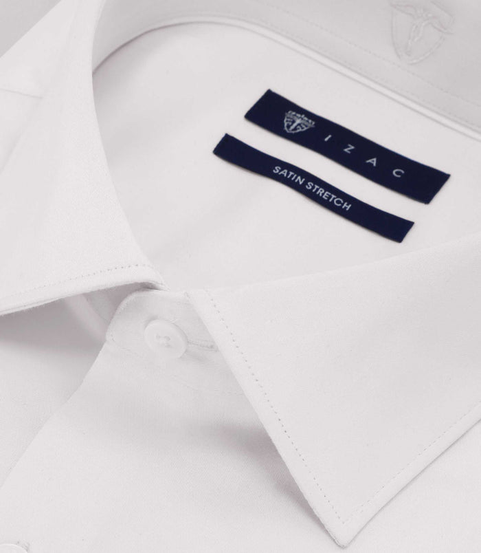 Izac Chemise Slim écrue