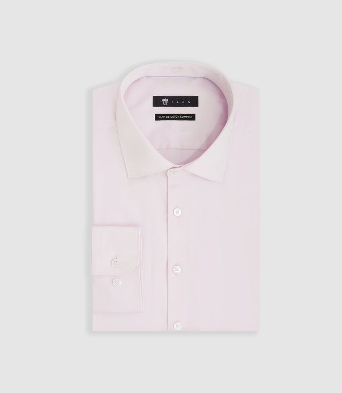 izac Chemise slim rose "Satinslim"