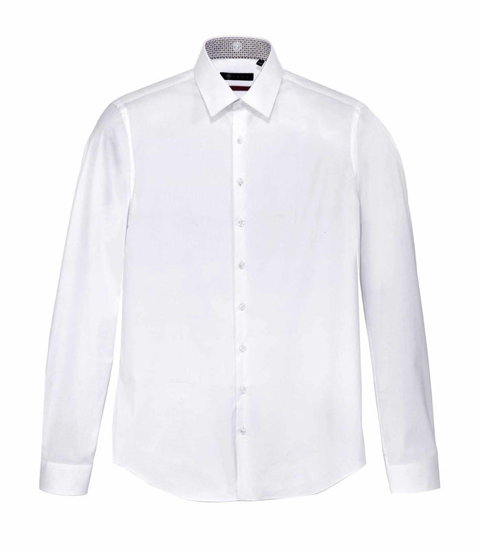 izac Chemise slim stretch fantaisie "Saveur"