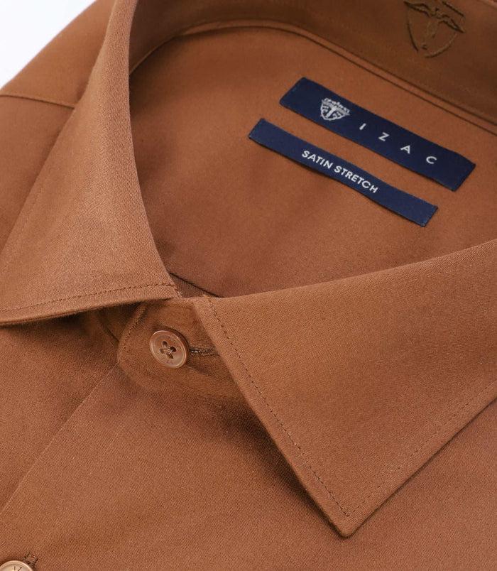 Izac Chemise Slim Truffe