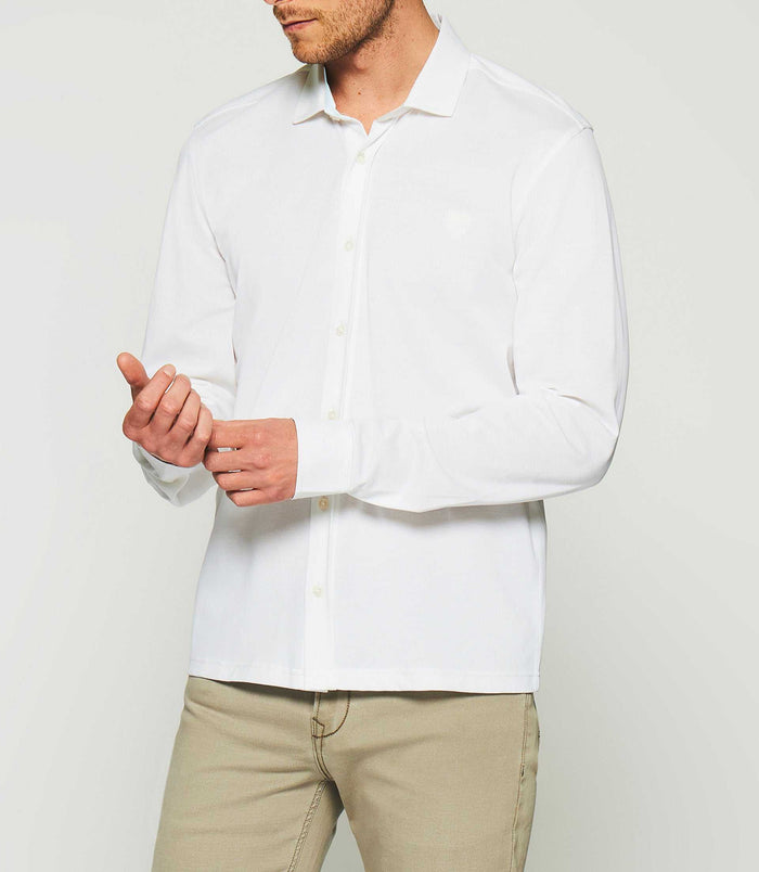 Izac Chemise Unie écru KANTIN