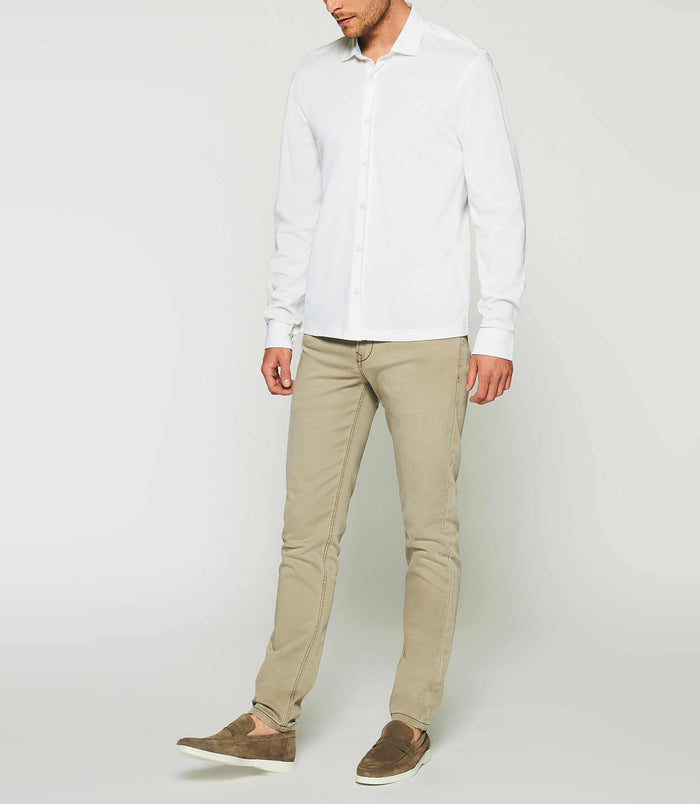 izac Chemise unie écru KANTIN
