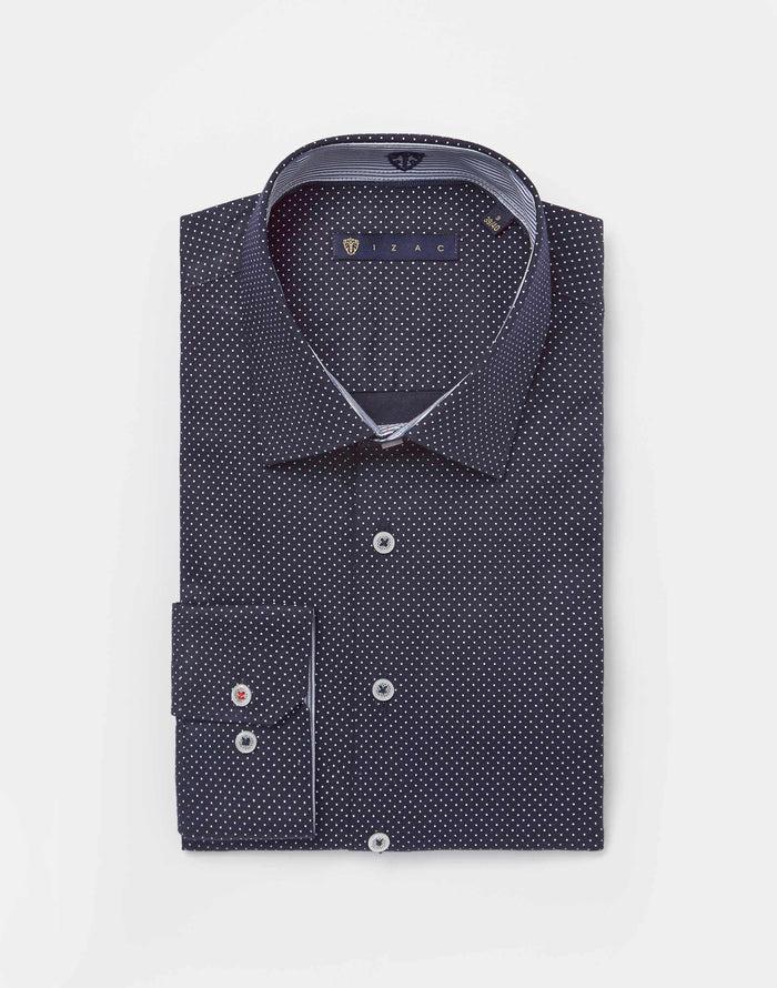 izac Chemise Ville À Pois