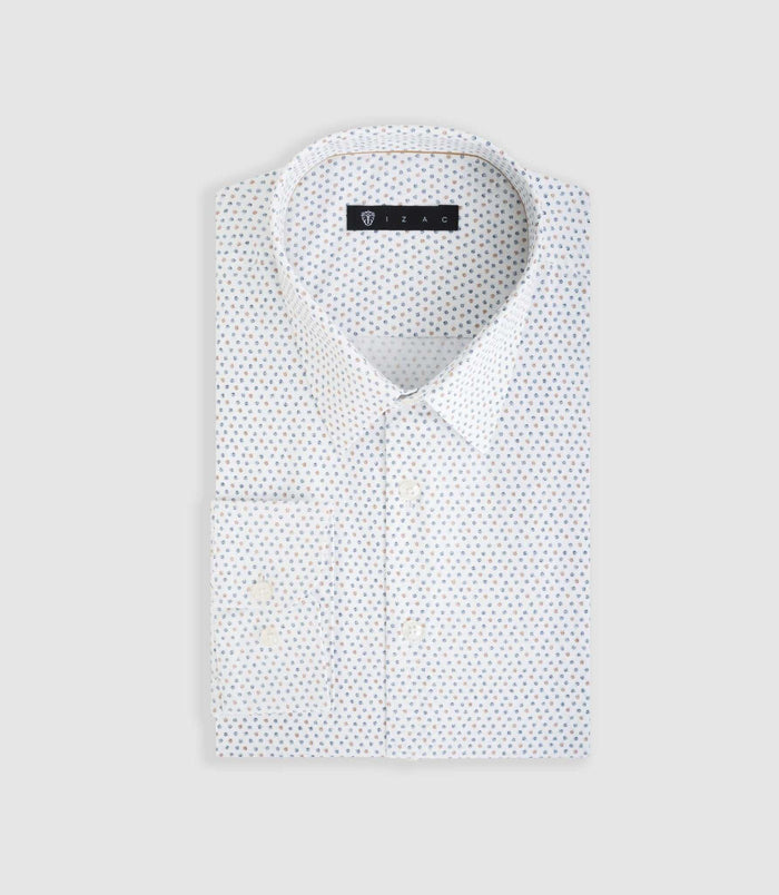 Izac Chemise Ville Beige "Difast006"