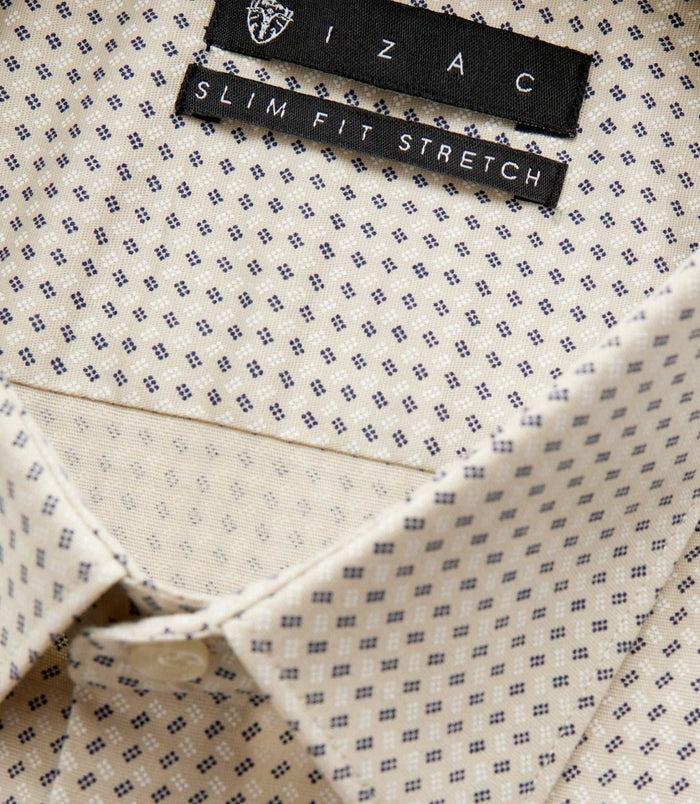 Izac Chemise Ville Beige "Difast007"