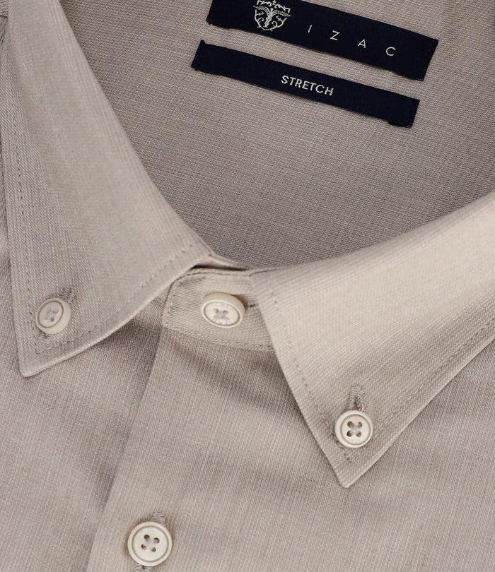 Izac Chemise Ville Beige PEYO