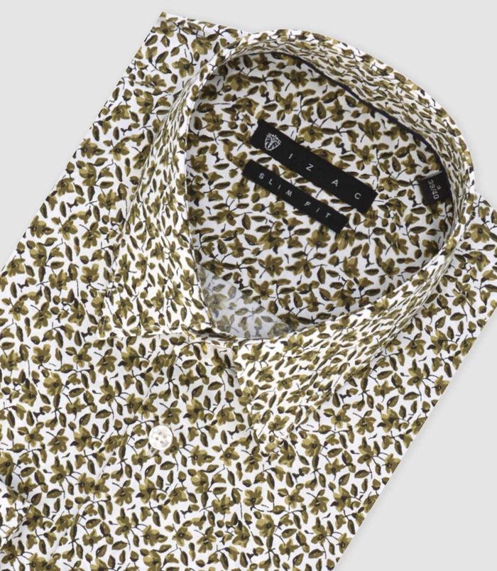 Izac Chemise Ville Beige "Tifast010"