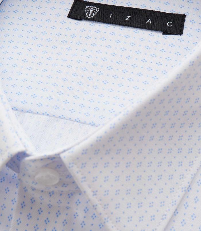 Izac Chemise Ville Bleu Ciel "Difast005"