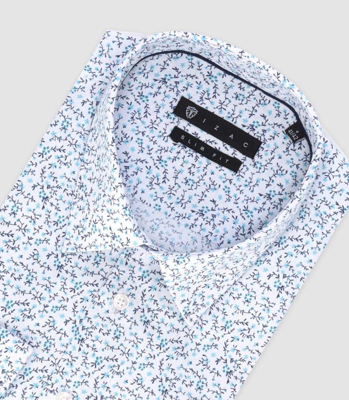 Izac Chemise Ville Bleu Ciel "Tifast019"