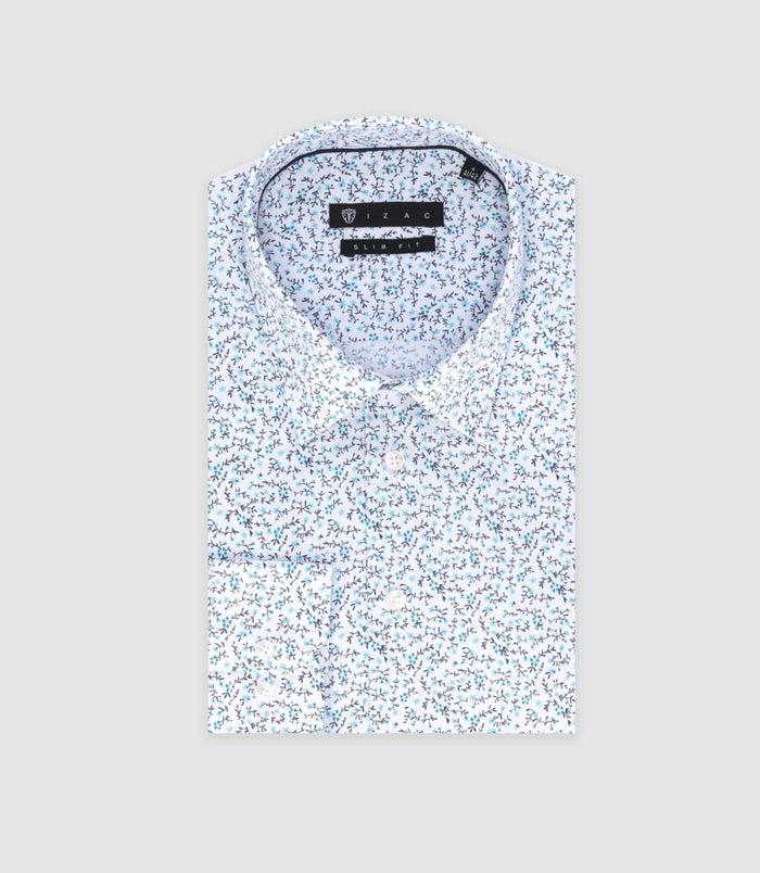 izac Chemise ville bleu ciel "Tifast019"