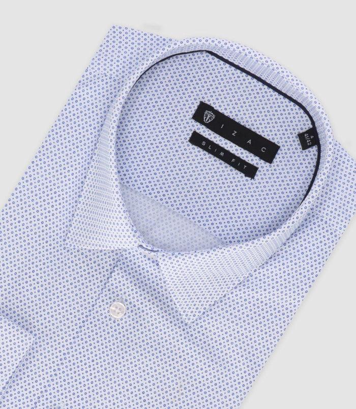 Izac Chemise Ville Bleu "Tifast005"