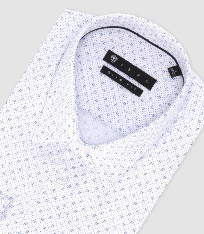 Izac Chemise Ville Bleu "Tifast008"
