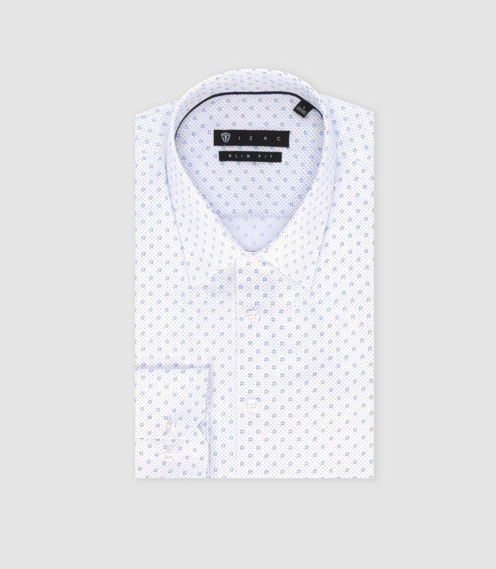 Izac Chemise Ville Bleu "Tifast008"