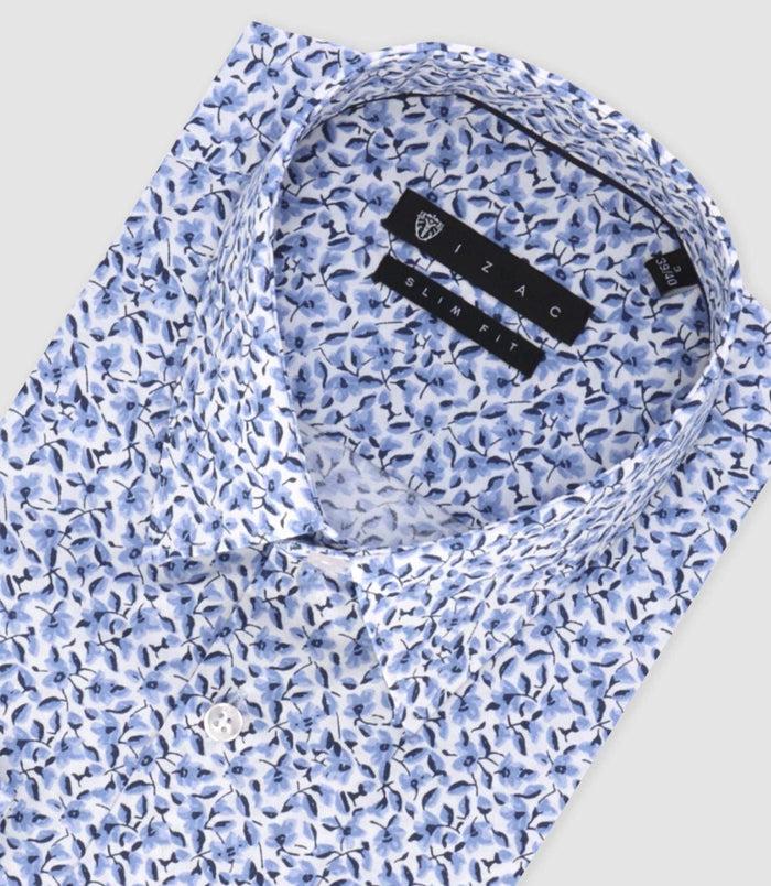 Izac Chemise Ville Bleu "Tifast010"