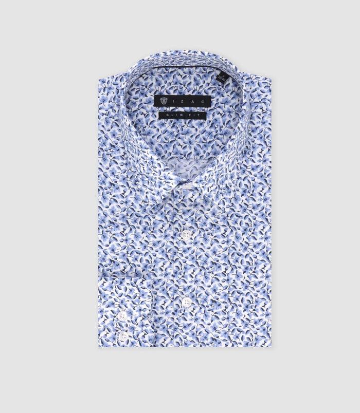 Izac Chemise Ville Bleu "Tifast010"