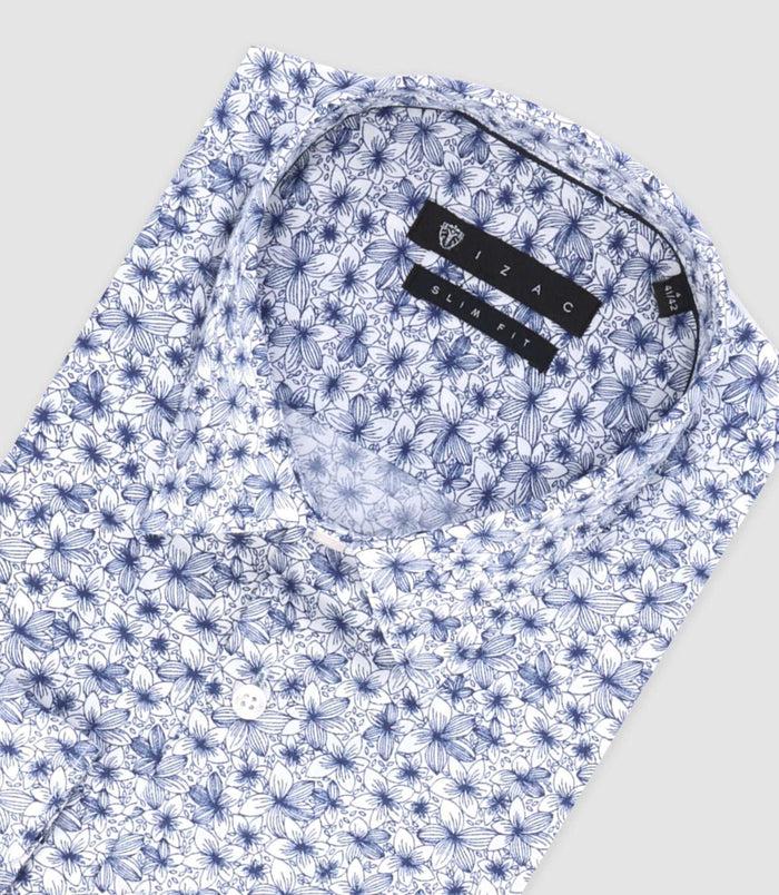 Izac Chemise Ville Bleu "Tifast013"