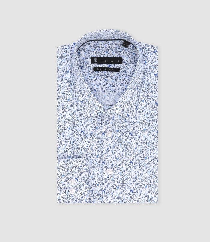Izac Chemise Ville Bleu "Tifast014"
