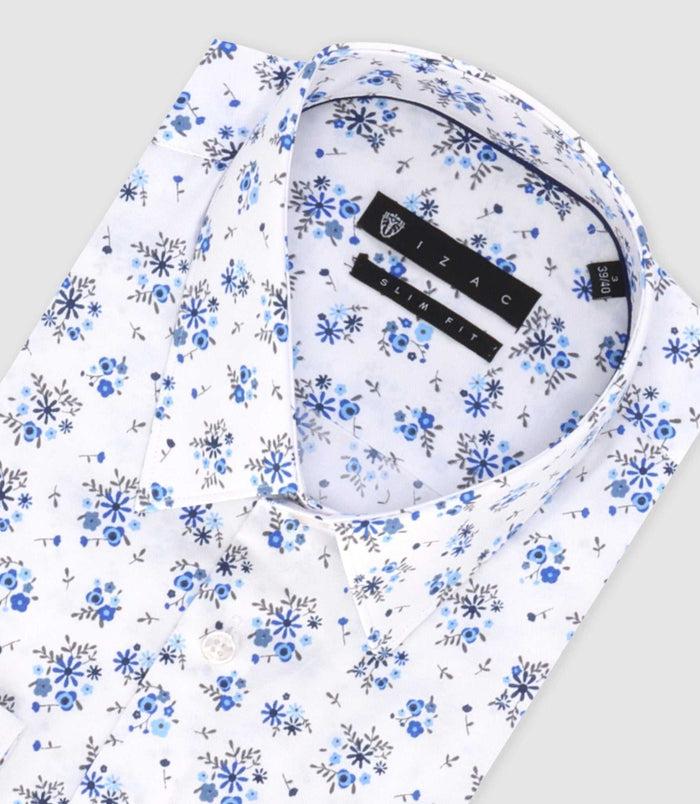 Izac Chemise Ville Bleu "Tifast015"