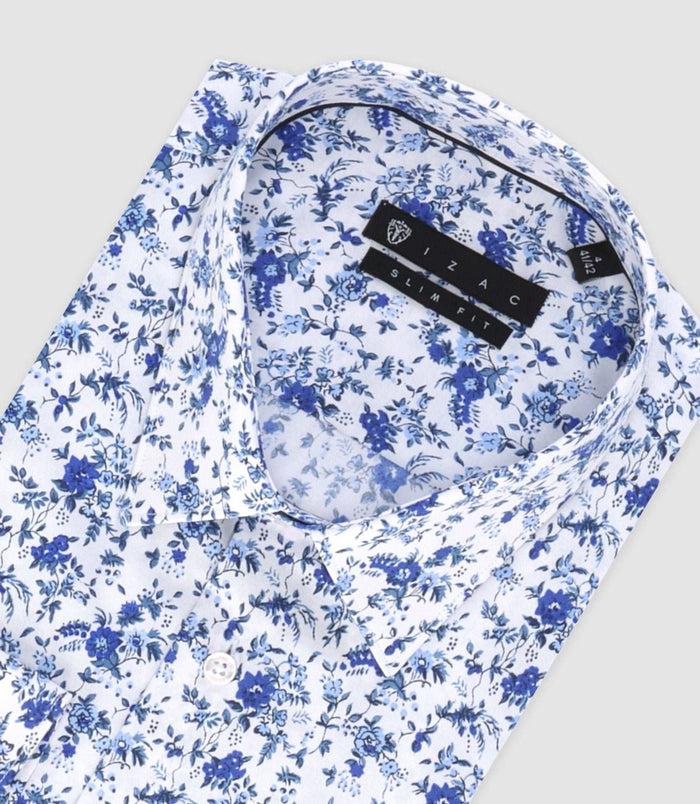Izac Chemise Ville Bleu "Tifast017"