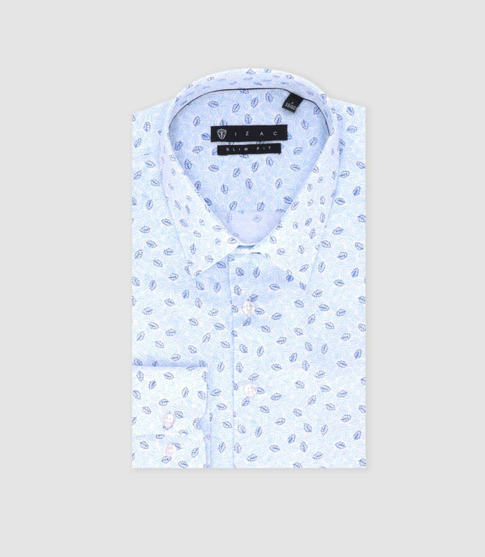 Izac Chemise Ville Bleu "Tifast020"