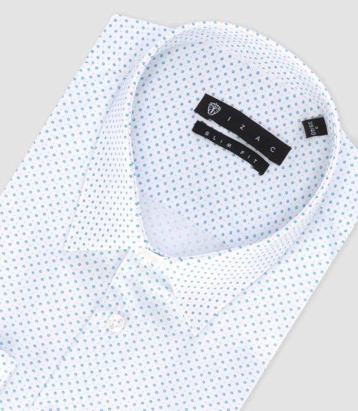 Izac Chemise Ville Bleu "Tifast023"