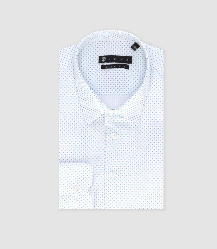 Izac Chemise Ville Bleu "Tifast023"