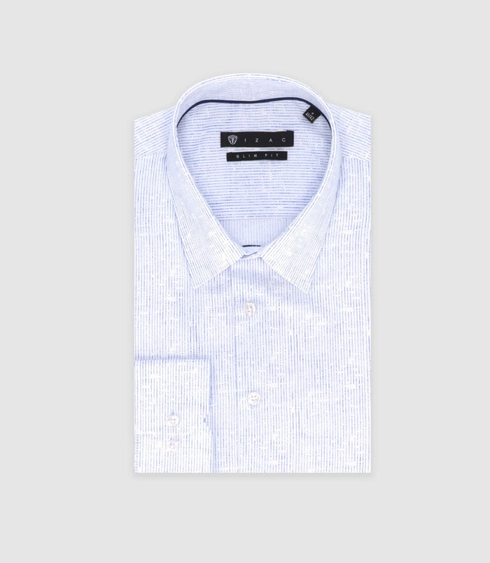 Izac Chemise Ville Bleu "Tifast026"
