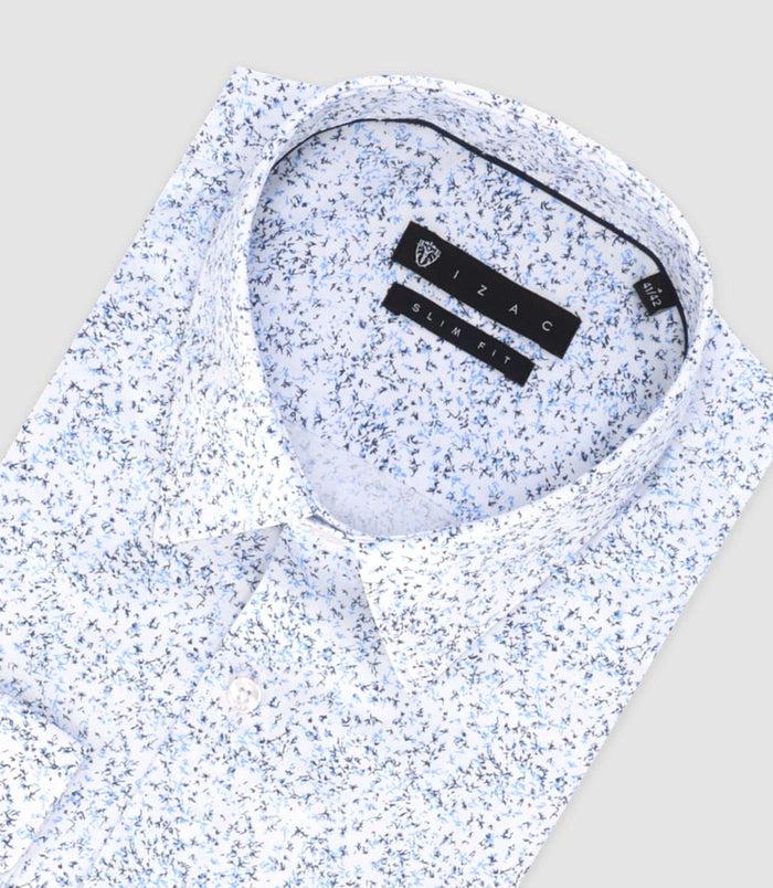Izac Chemise Ville Bleu "Tifast028"