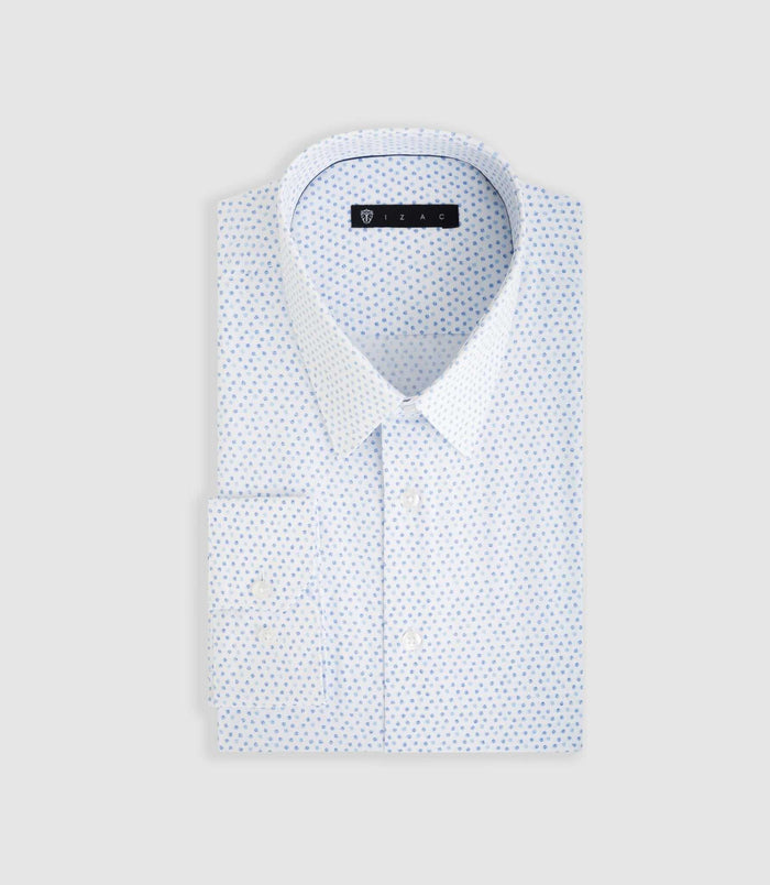 Izac Chemise Ville Bleue "Difast006"