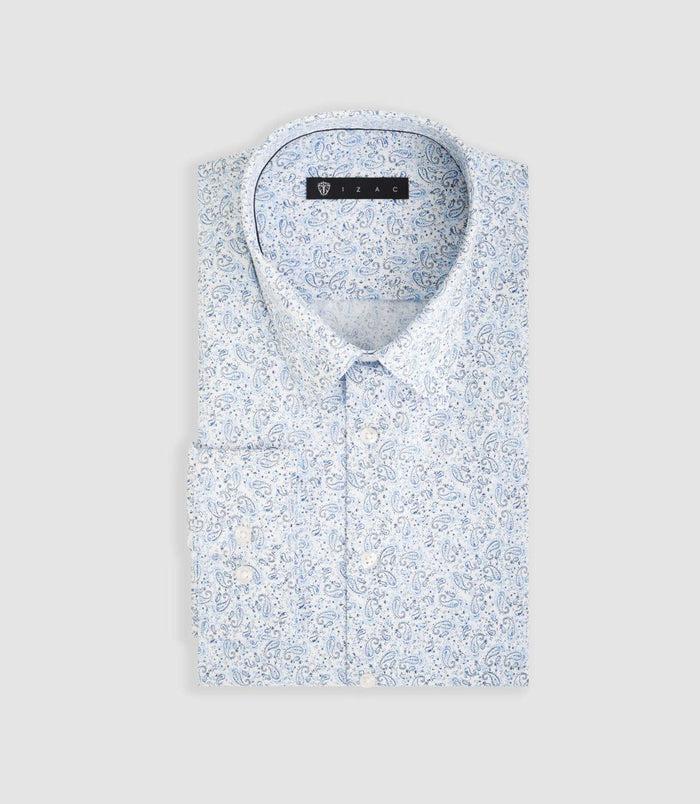 Izac Chemise Ville Bleue "Difast010"