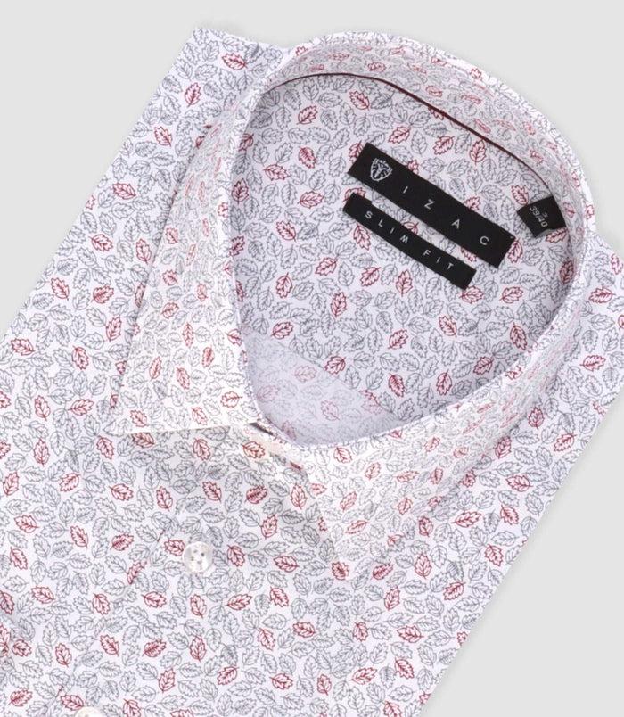 Izac Chemise Ville Bordeaux "Tifast020"