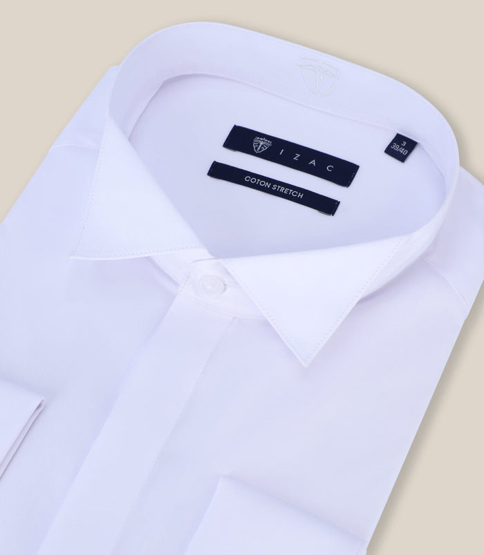 Izac Chemise Ville Cérémonie Blanche