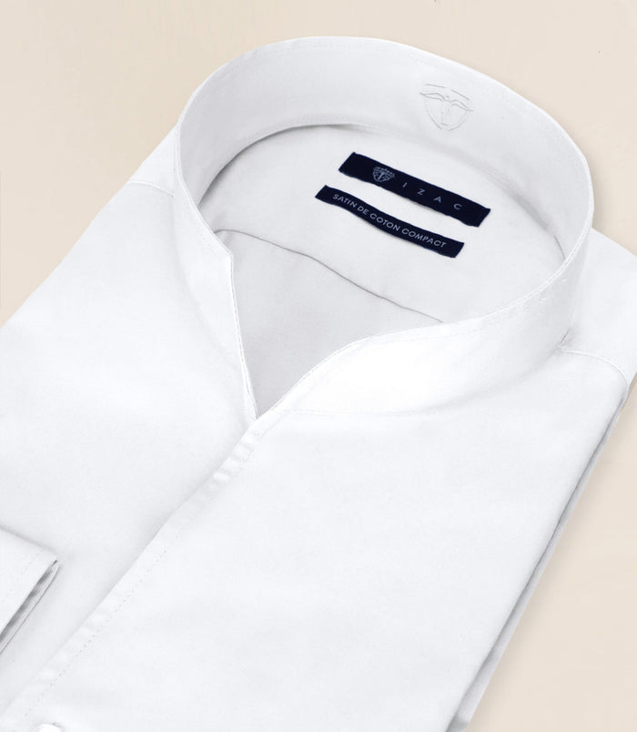 Izac Chemise Ville Coton Ecru