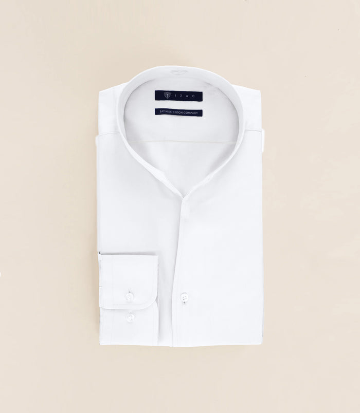 izac Chemise ville coton ecru