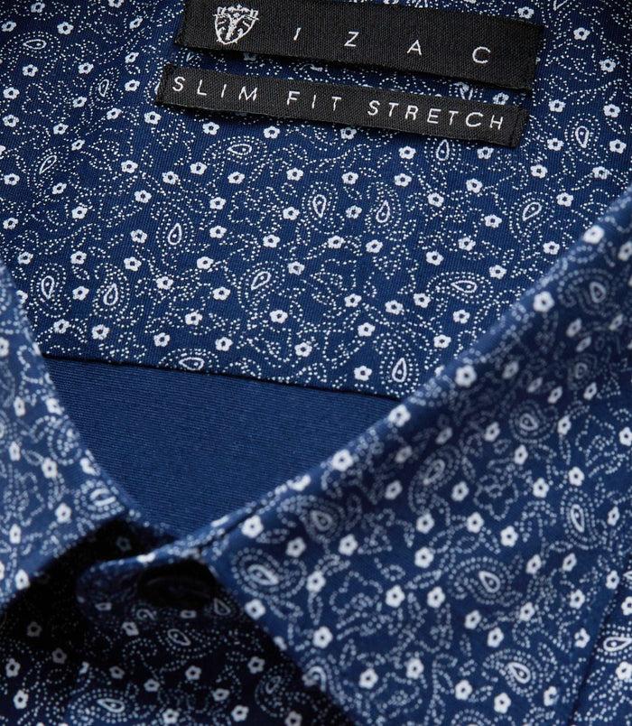 Izac Chemise Ville Marine "Difast017"