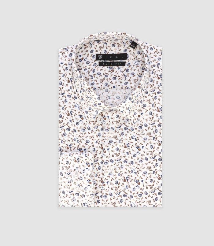 izac Chemise ville marron "Tifast011"