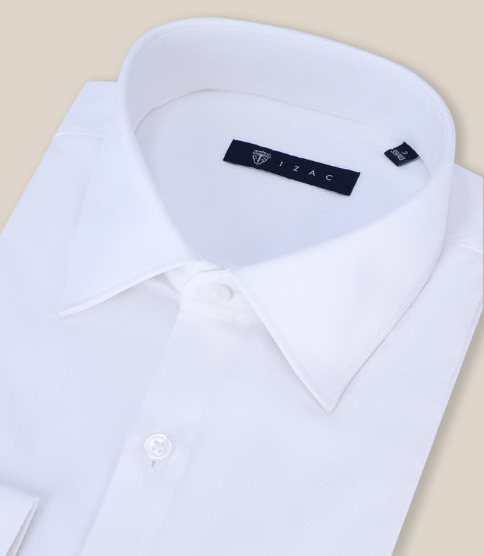 Izac Chemise Ville Non Iron Blanche
