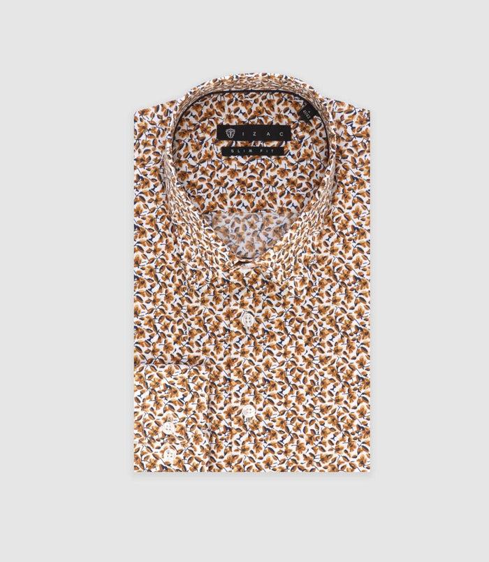 Izac Chemise Ville Orange "Tifast010"