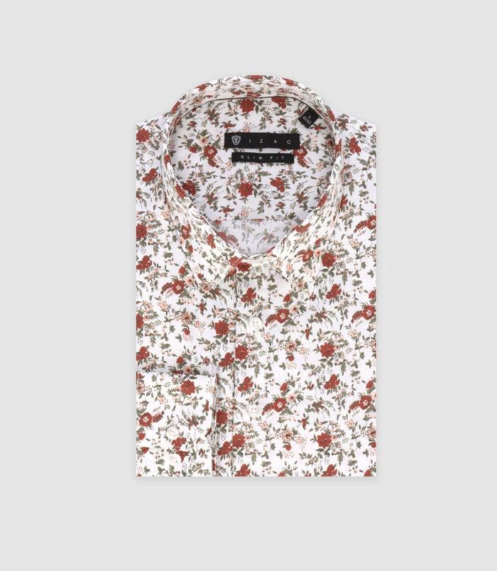 izac Chemise ville rose "Tifast017"