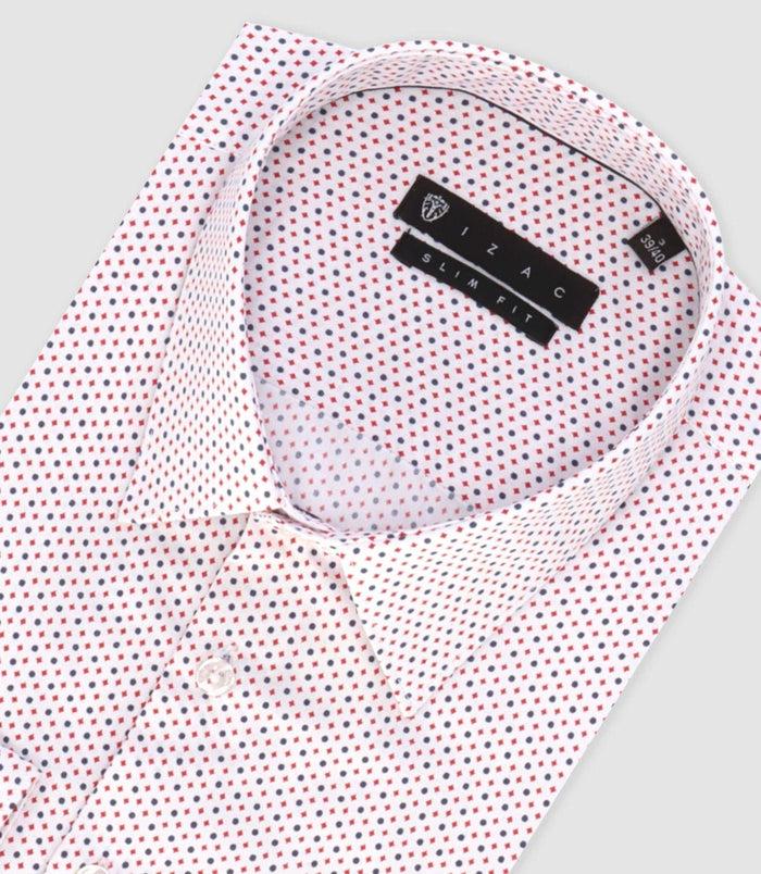 Izac Chemise Ville Rouge "Tifast004"