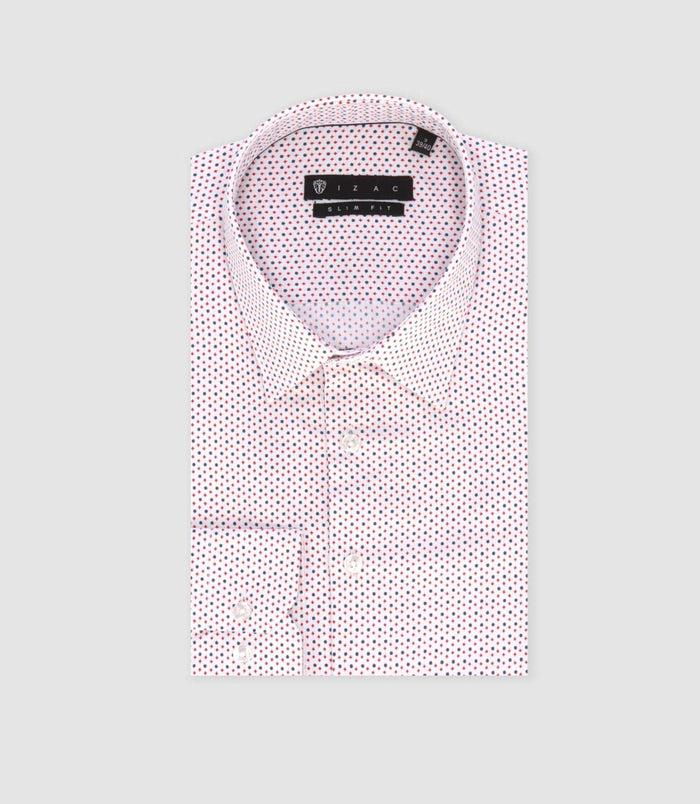 Izac Chemise Ville Rouge "Tifast004"