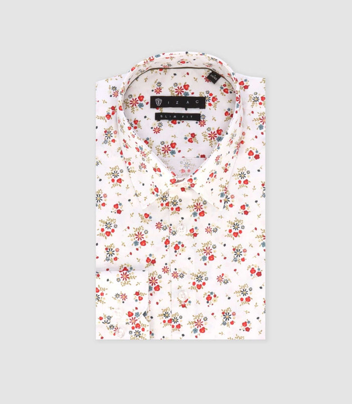 Izac Chemise Ville Rouge "Tifast015"