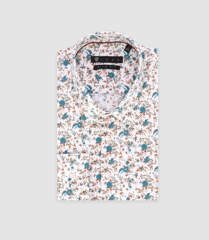 izac Chemise ville turquoise "Tifast017"
