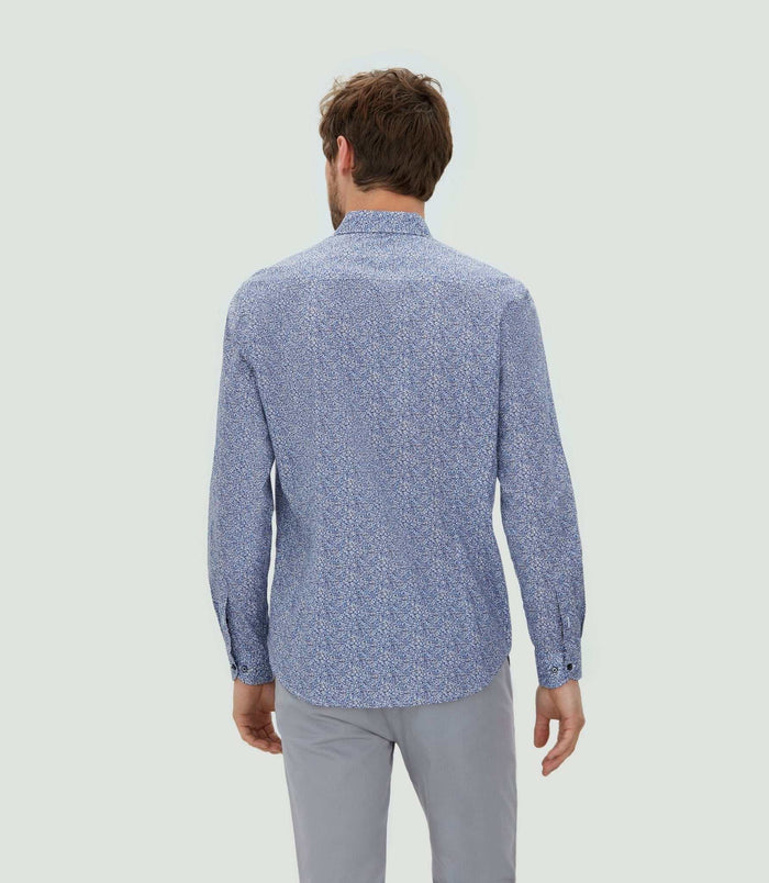 Izac Chemises Casual Bleu Ciel "Milou"