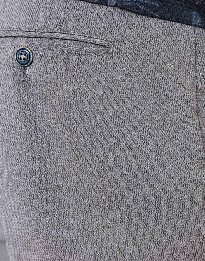 Izac Chino Fantaisie Gris Moyen